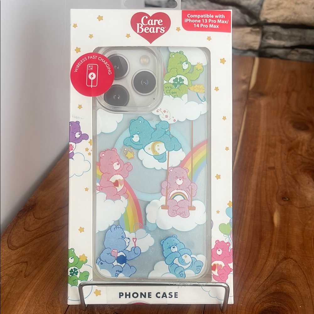 NIB CARE BEARS PHONE CASE IPHONE 13/14 PRO MAX
